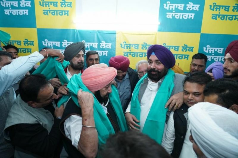 Former MLA from Amritsar South Harinder Singh Thekedar in PLC Former MLA from Amritsar South Harinder Singh Thekedar in PLC