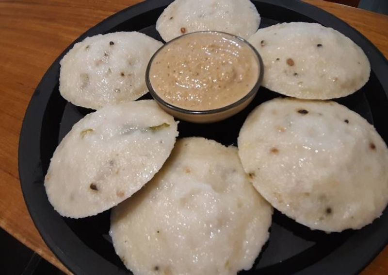 Bnana Coconut Idli 