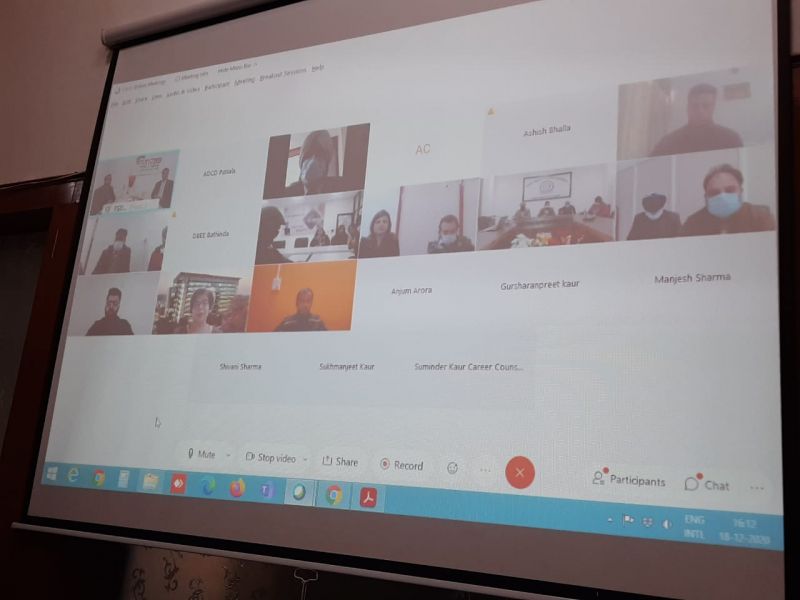 Employment Generation Minister Channi virtually felicitates students placed during Virtual High End Job Fair