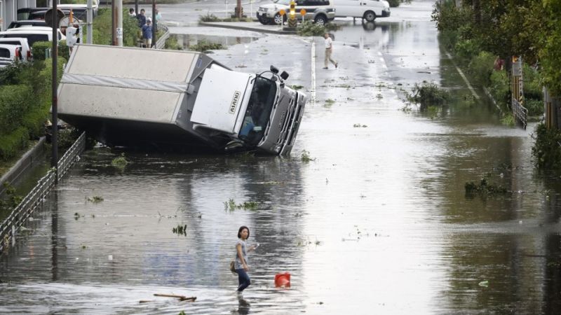 Typhoon update : 11 dead , 198 injured, airport flooded