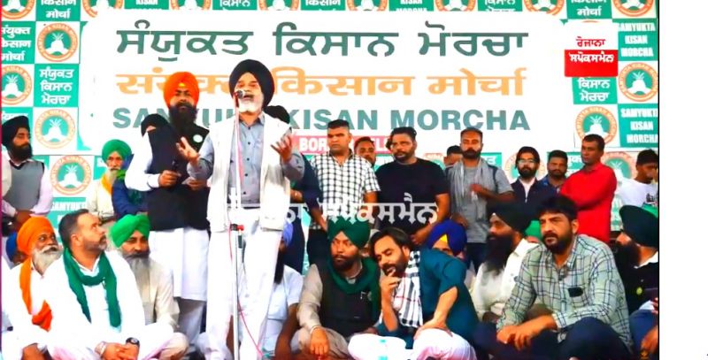 Singer Babbu Maan Joins Farmers Protest At Singhu Border