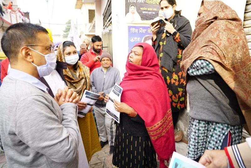 Kejriwal launches door-to-door campaign from Kharar for Assembly elections
