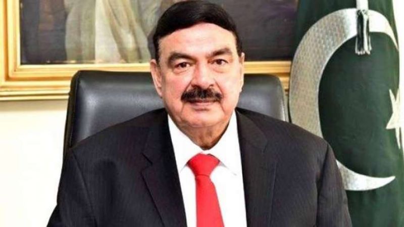 Pakistan's Interior Minister Sheikh Rashid