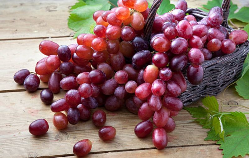  Red grapes