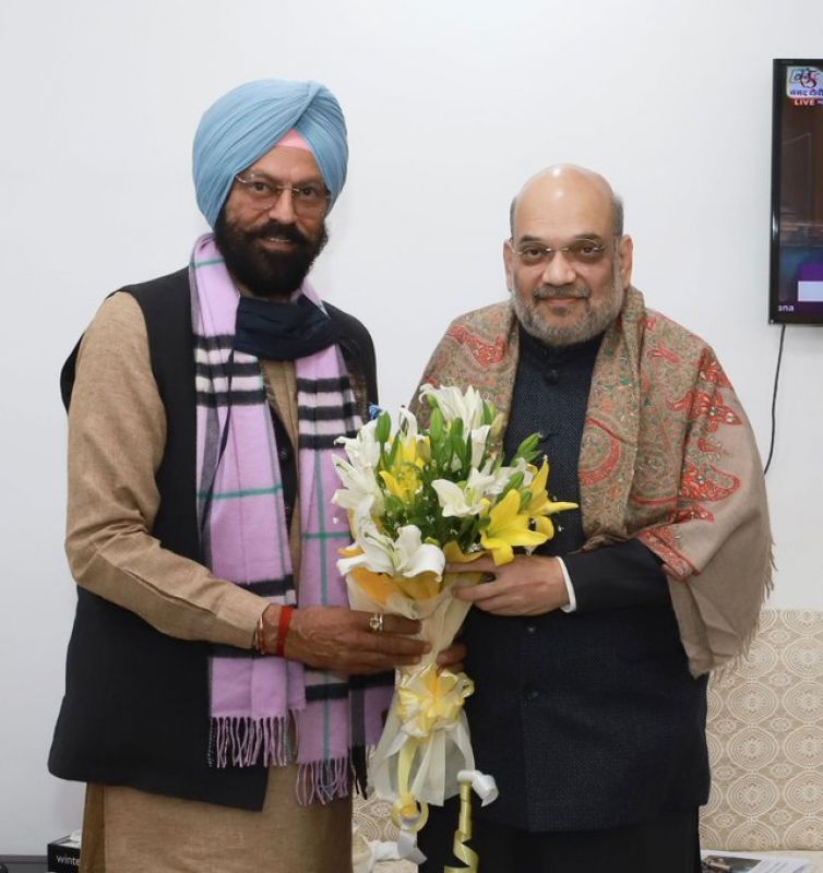 Rana Gurmet Sodhi, Amit Shah