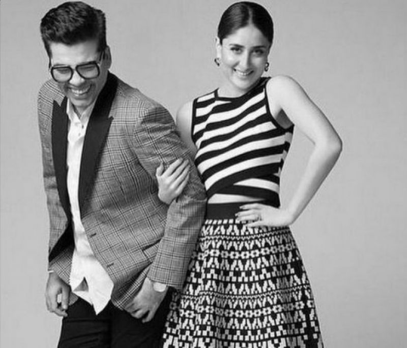 Kareena Kapoor and Karan Johar