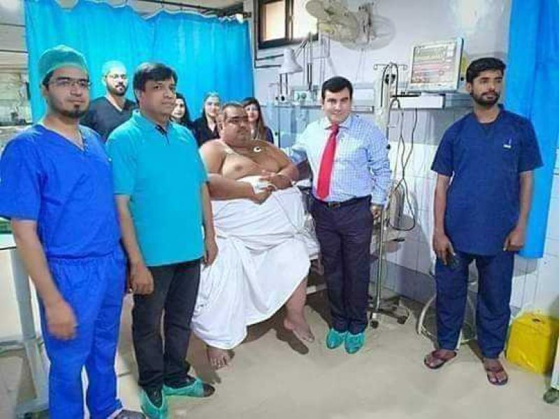 Pakistan's biggest man dies, 330 kg weight