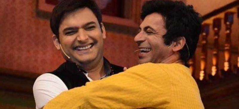 Sunil Grover and Kapil Sharma