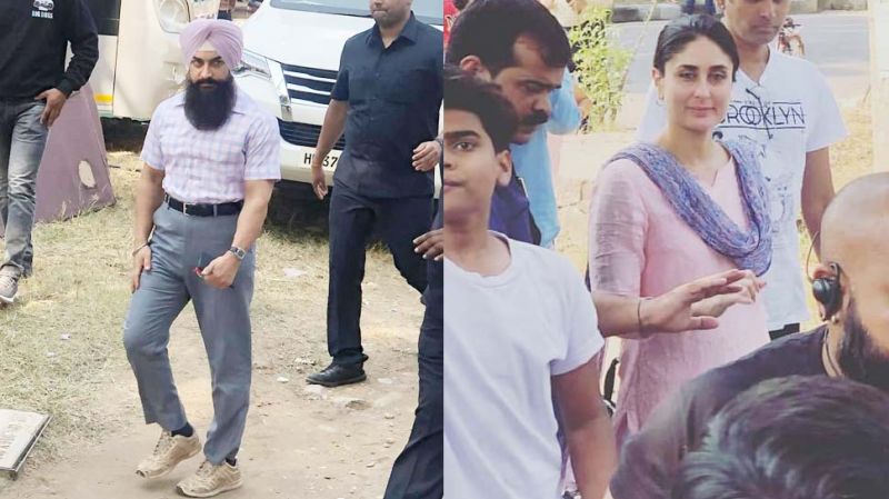 Aamir Khan reveals Kareena Kapoor's look in Laal Singh Chaddha