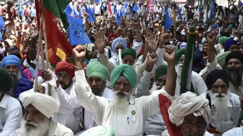 Farmers Protest In Delhi 