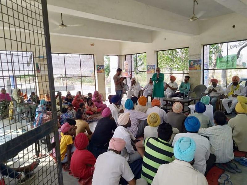 Dr. Dharamvir Gandhi during election rally