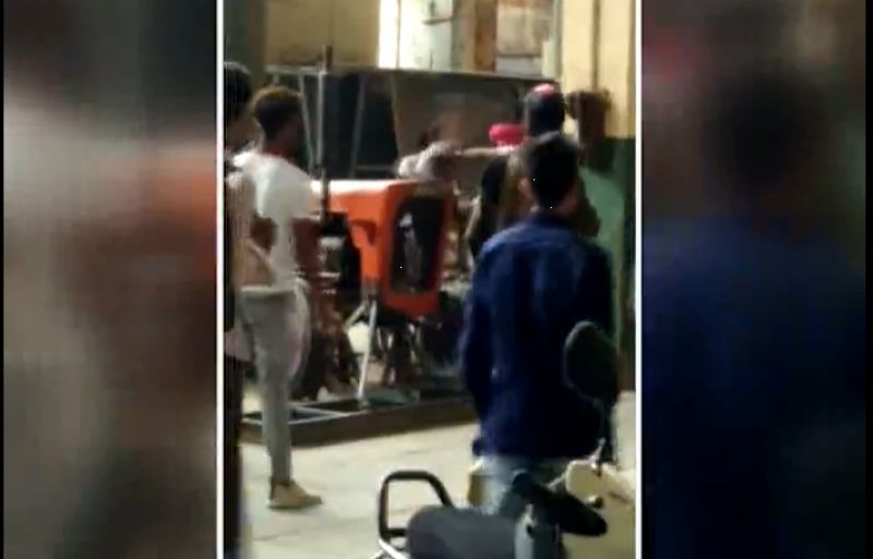 Fight between ITI professor