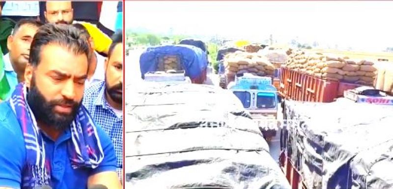  Seizing paddy trucks 