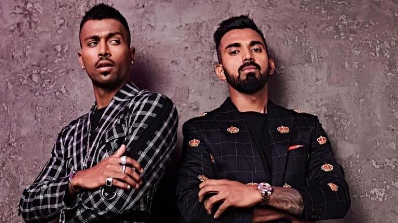 Hardik Pandya and KL Rahul