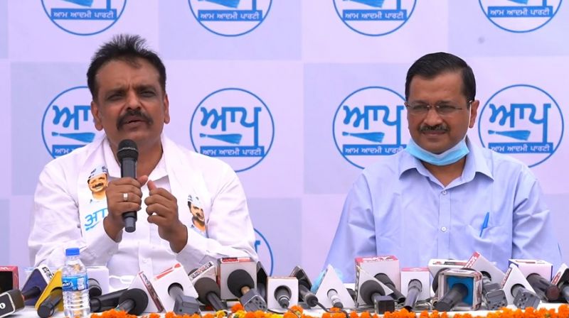 Kunwar Vijay Partap, Arvind Kejriwal 