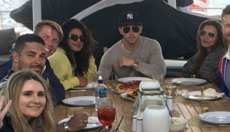 Priyanka Chopra and Nick Jonas 