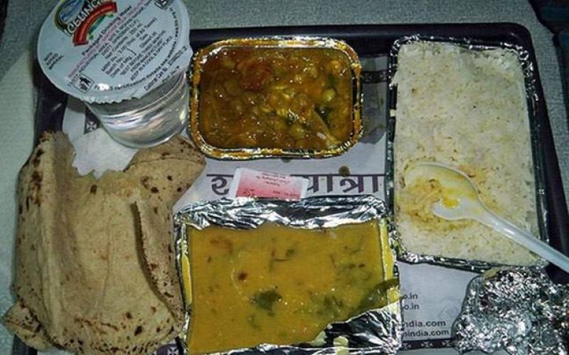 Food served by Indian Railways