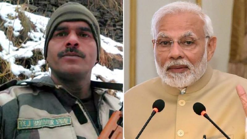 Tej Bahadur and Modi 