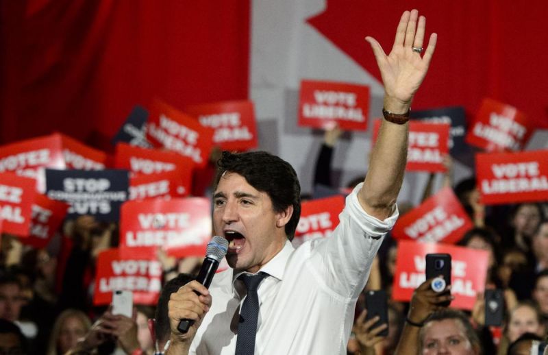 Justin Trudeau Liberal Party bagged 157 seats