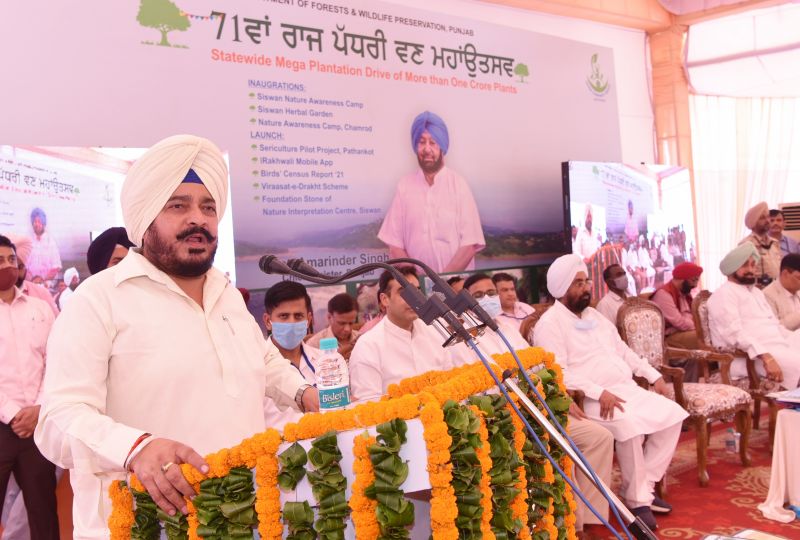 Dharamsot launches slew of projects on 71st Van Mahotsav