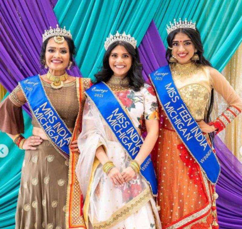 Vaidehi Dongre from Michigan crowned Miss India USA