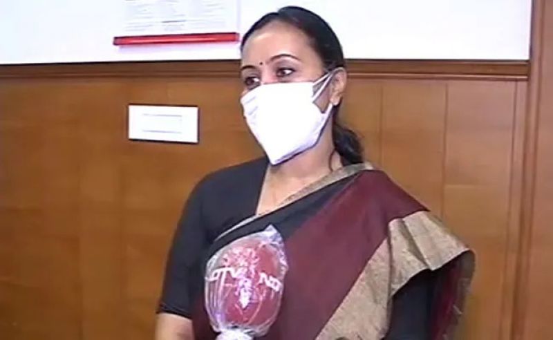 Health Minister Veena George 