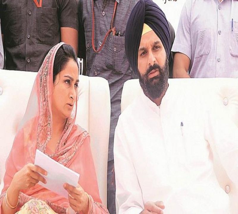 Harsimrat Kaur badal Bikram Singh Majithia