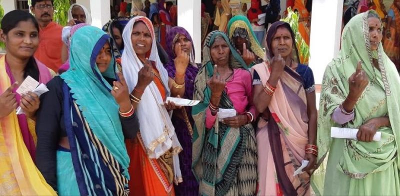 Fourth round of Lok Sabha elections, 50 percent polling