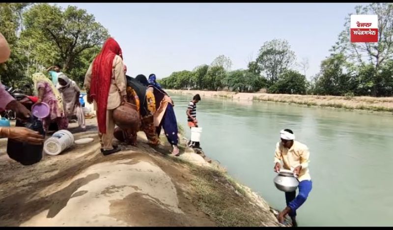 Water problem in Bhullan village in Sangrur