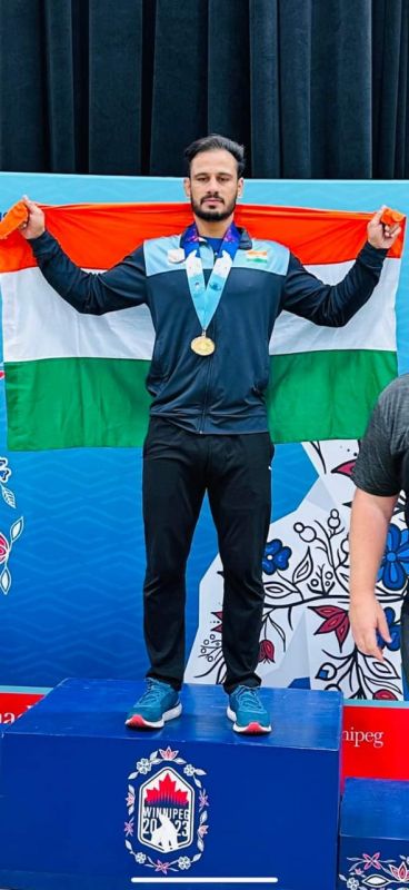 Wrestler Harpreet Singh 