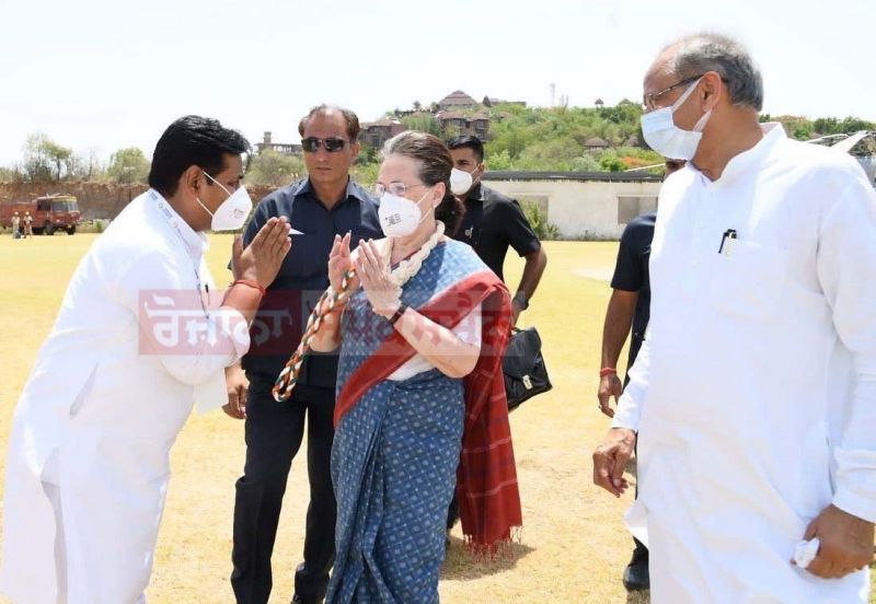 Sonia Gandhi at Congress' Chintan Shivir
