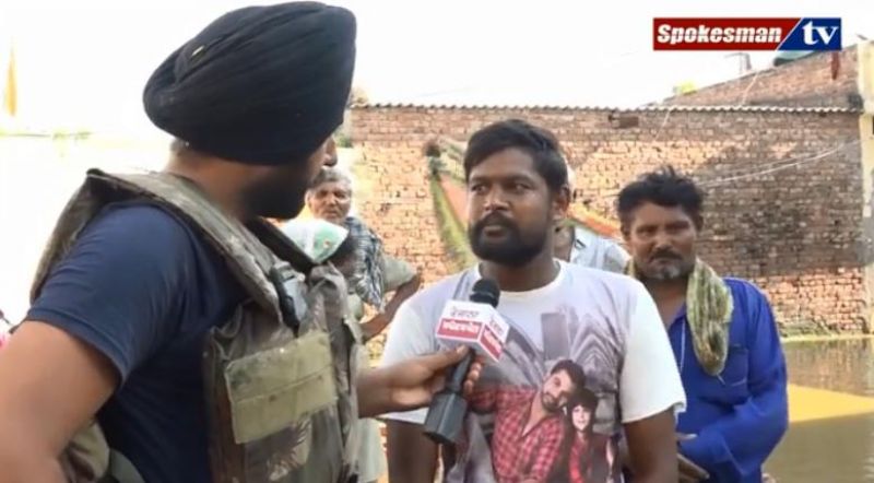 Special flood report from village Nasibpur