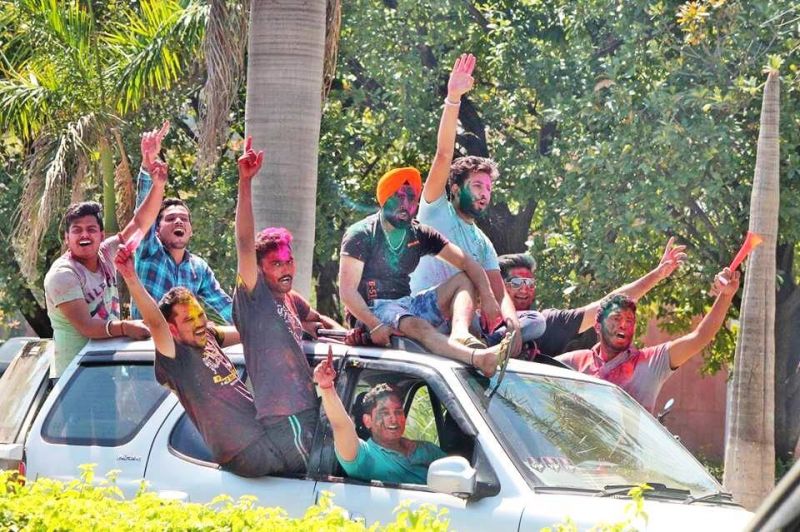 Chandigarh Holi 
