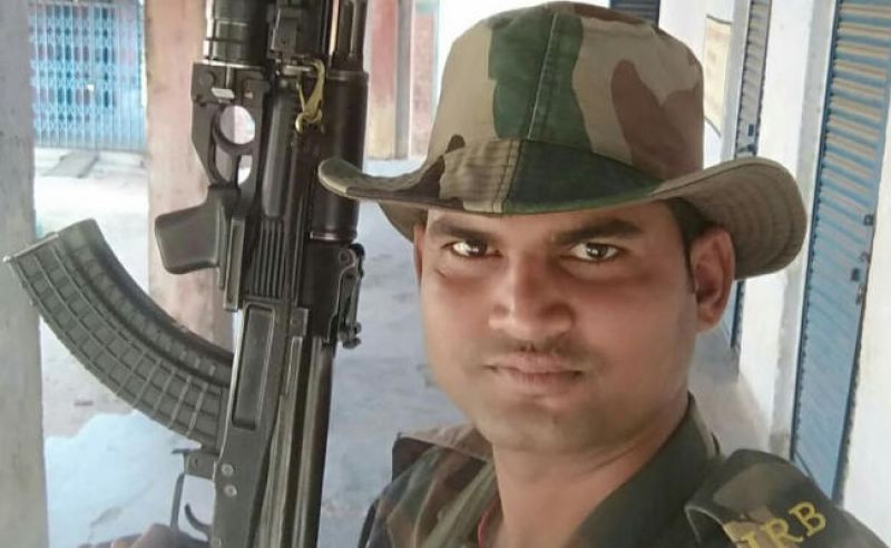 IRB jawan shot his senior