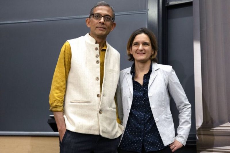 Abhijit Banerjee and Esther Duflo 