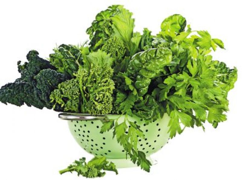 Green leafy vegetables