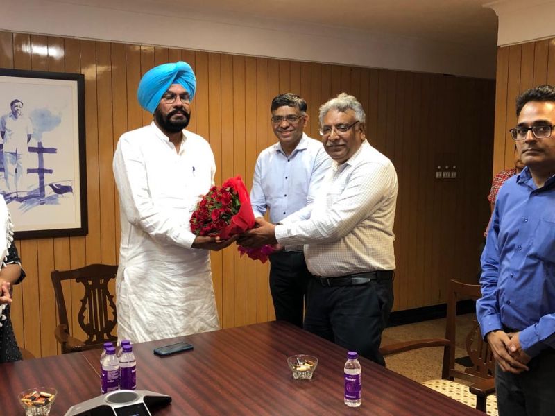 Minister Kuldeep Dhaliwa