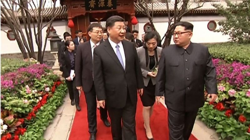 kim jong and xi jinping