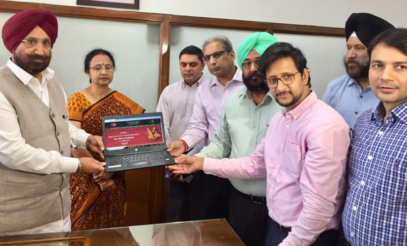 Sukhjinder Singh Randhawa takes stock of progress on Kartarpur Corridor project