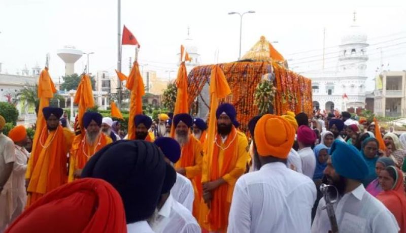 Nagar Kirtan from Gurdwara Sri Nankana Sahib Pakistan
