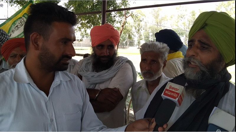 Permanent sheds built by farmers in Punjab 