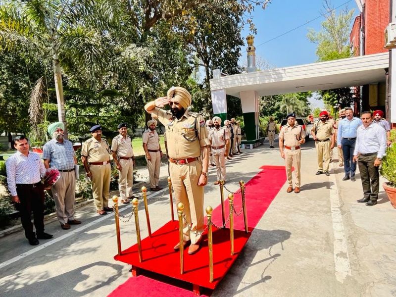 SSP Mandeep Singh Sidhu