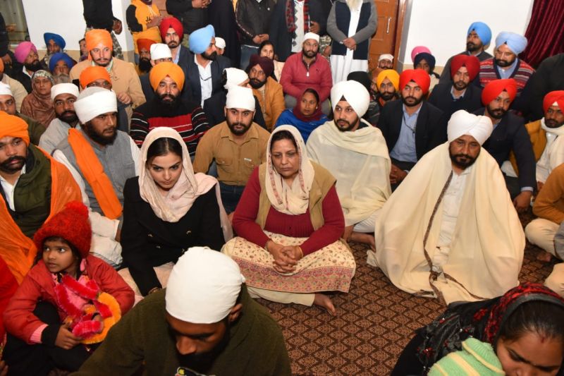CM Channi paid obeisance at Gurudwara Sri Katalgarh Sahib 
