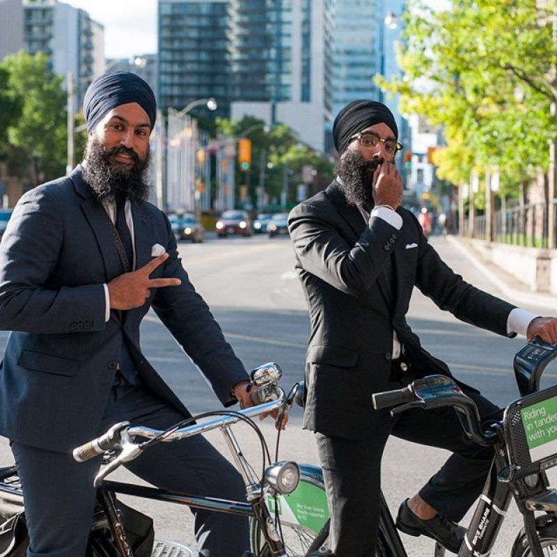 jagmeet singh with brother