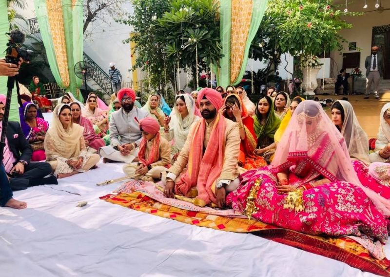 Sukhpal Khaira's son's wedding