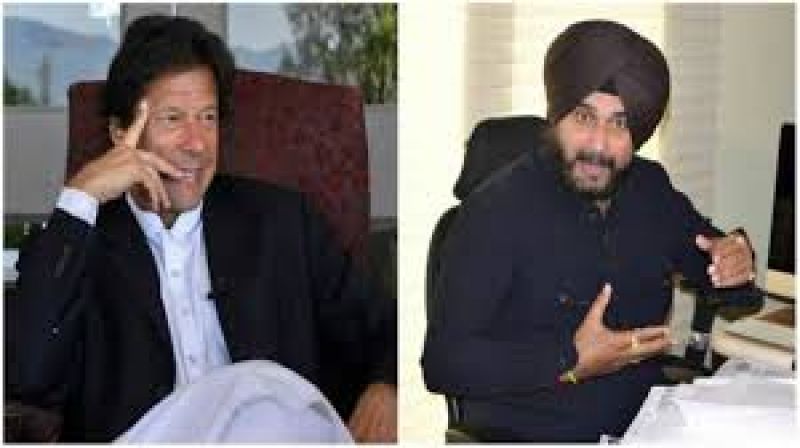 Imran Khan and Navjot Singh Sidhu