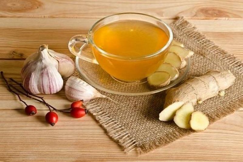 garlic tea