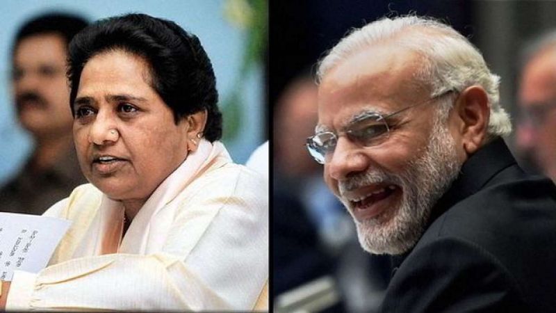 Mayawati, Narendra Modi 