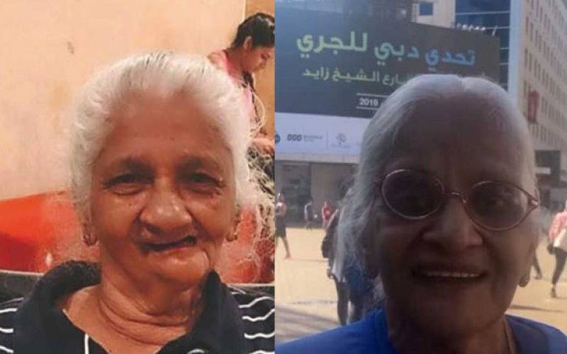 Two Elderly Indian Women Complete Dubai Run On Wheelchairs