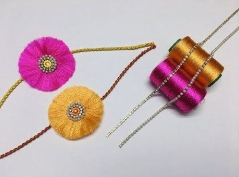 Homemade Rakhi